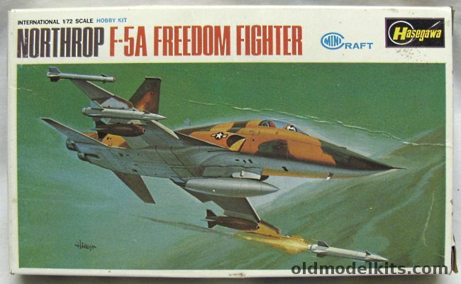 Hasegawa 1/72 Northrop F-5A Freedom Fighter - USAF, JS016 plastic model kit